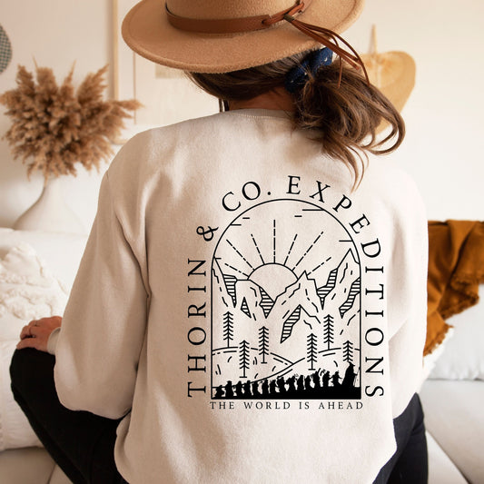The World Is Ahead Sweatshirt